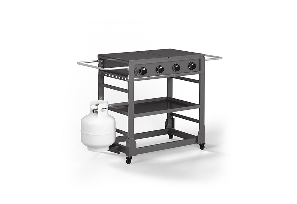 4-Burner Outdoor Griddle with Cover