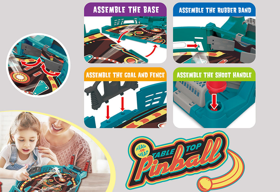 Head-to-Head Tabletop Pinball
