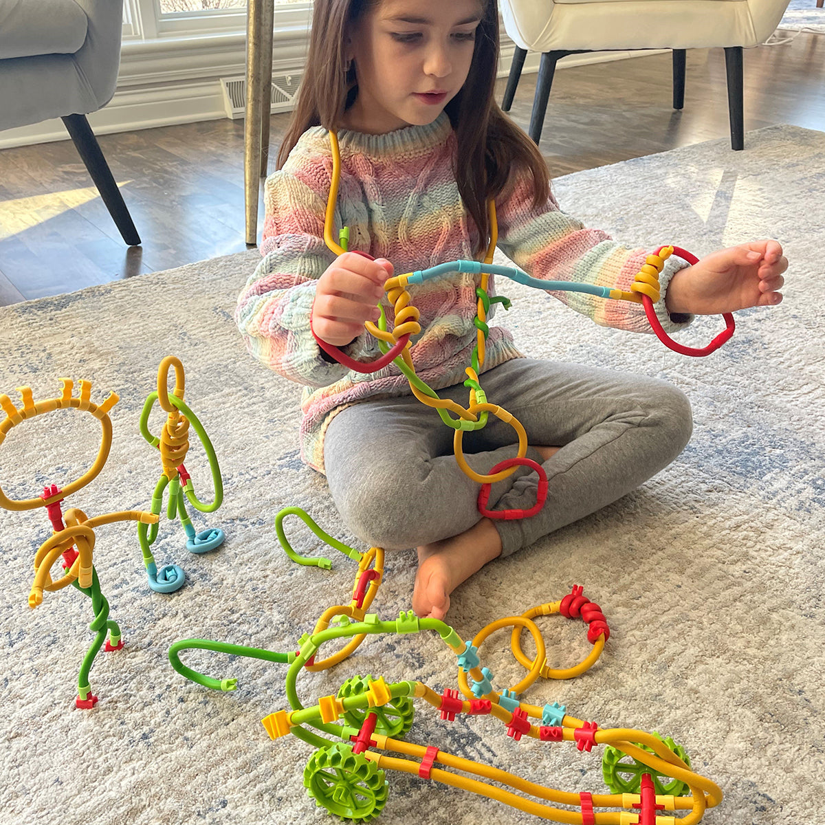 Bucket of Noodles STEM Building Set