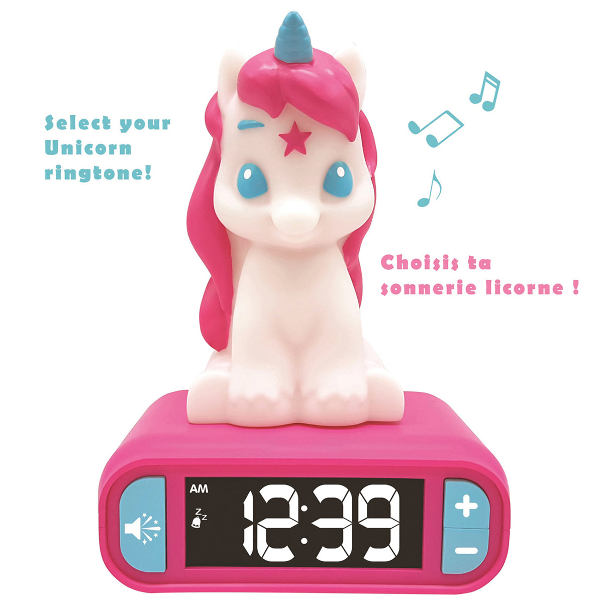 Unicorn Digital Alarm Clock with Nightlight
