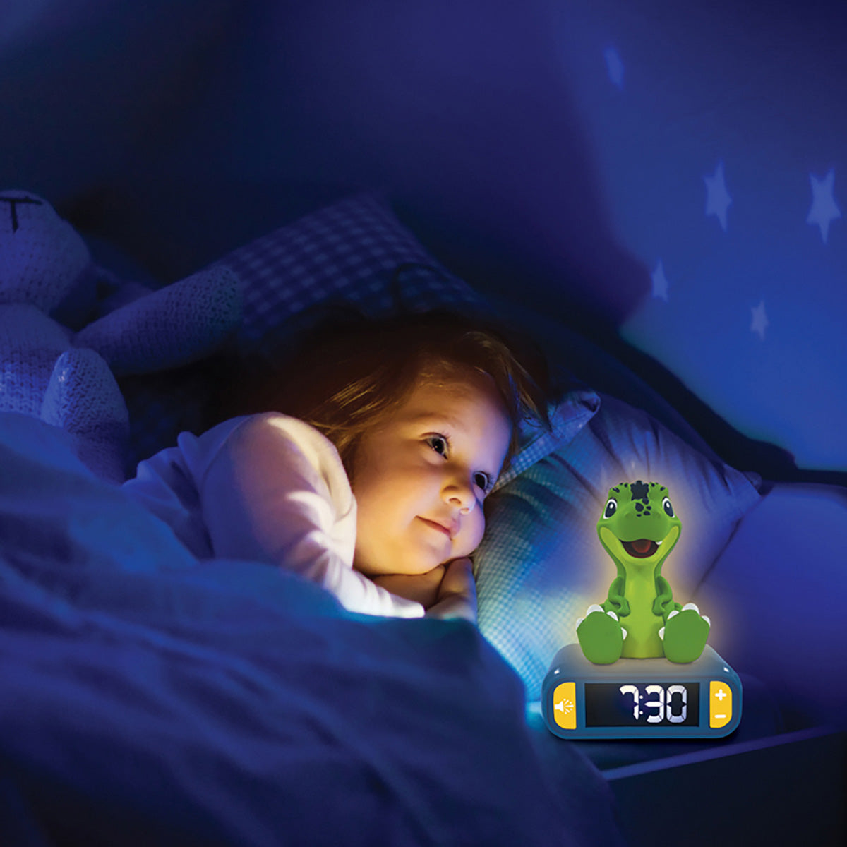 Dinosaur Digital Alarm Clock with Nightlight