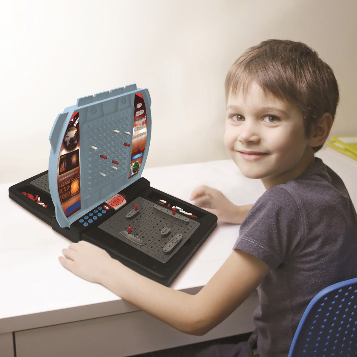 Talking Sea Battle Electronic Board Game