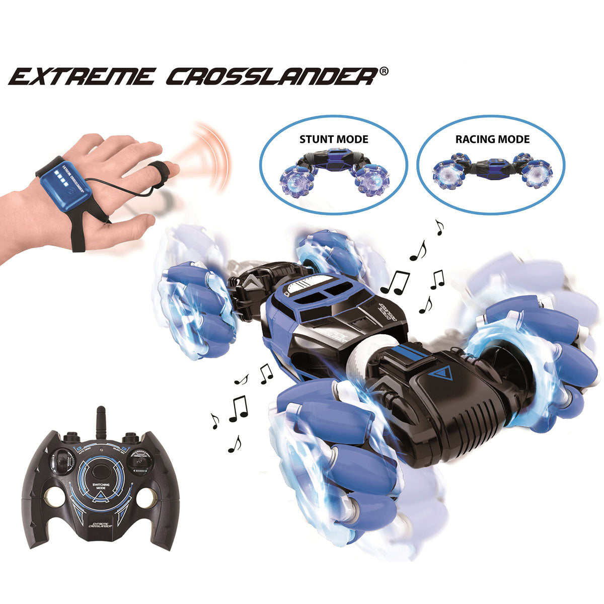 Gesture Sensing RC Stunt Car