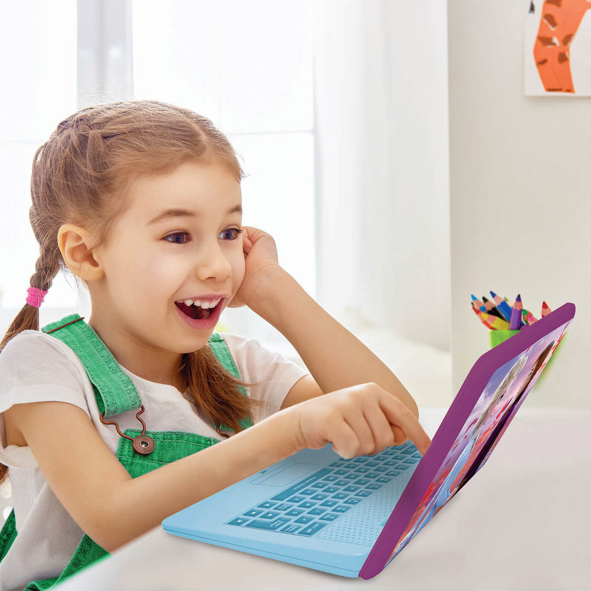 Disney Frozen Bilingual Talking Educational Laptop