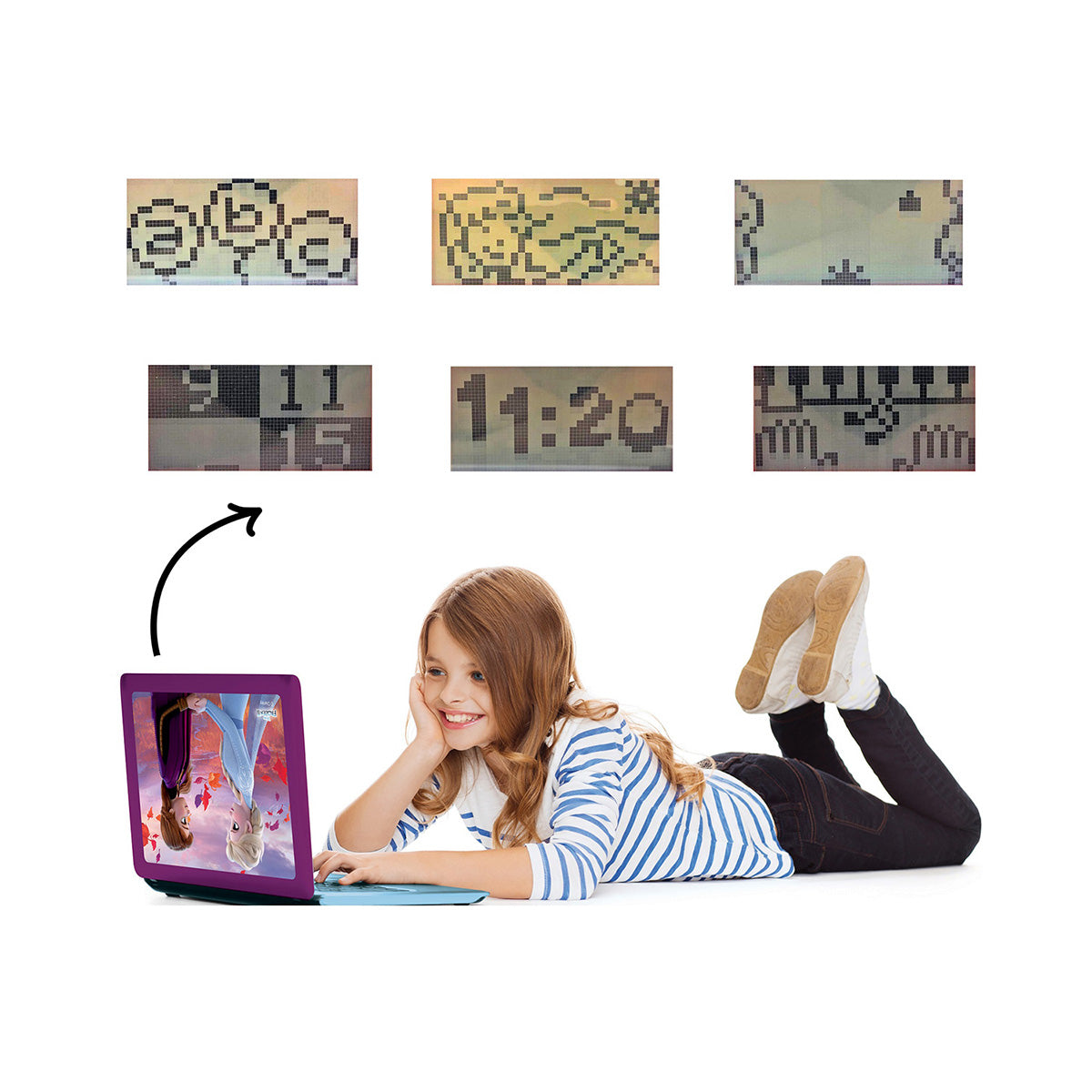 Disney Frozen Bilingual Talking Educational Laptop