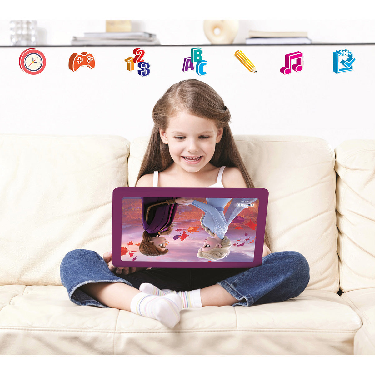 Disney Frozen Bilingual Talking Educational Laptop