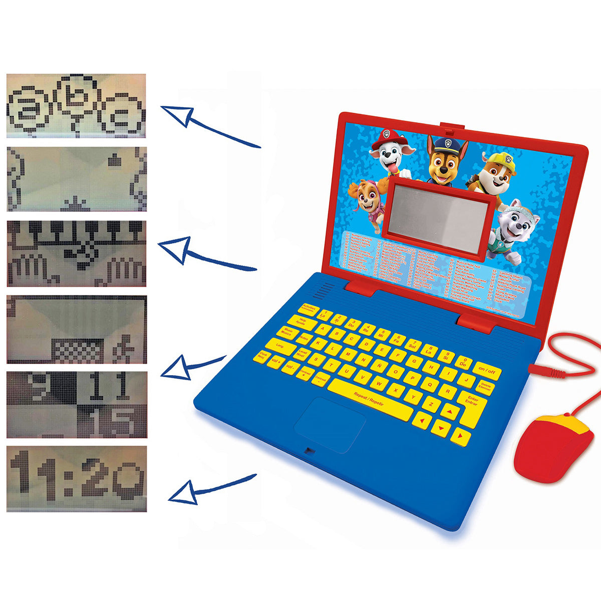 Paw Patrol Bilingual Talking Educational Laptop