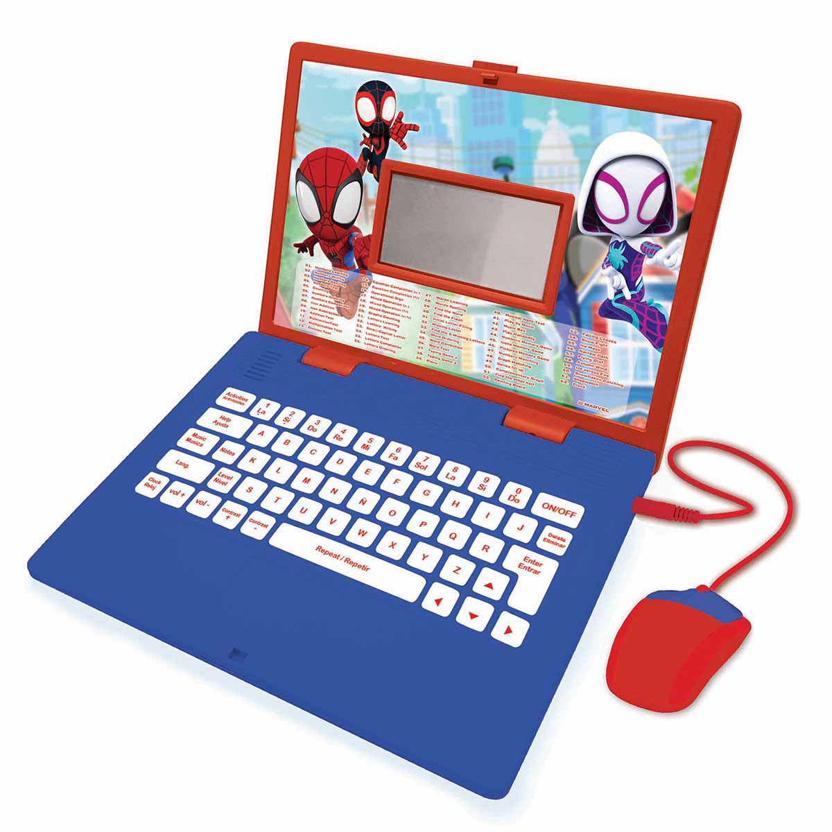 Spider-Man Bilingual Talking Educational Laptop