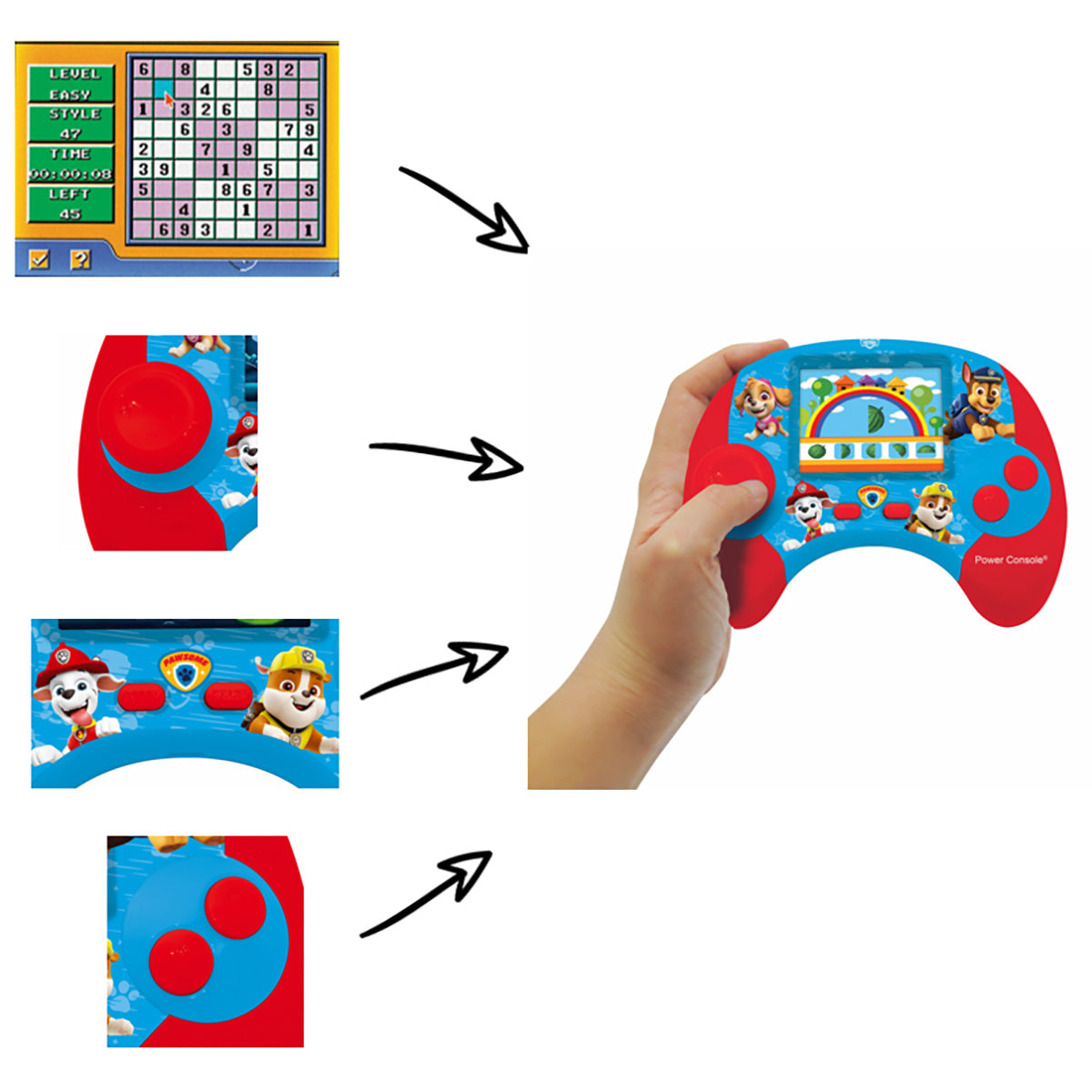 Paw Patrol Bilingual Educational Handheld Game