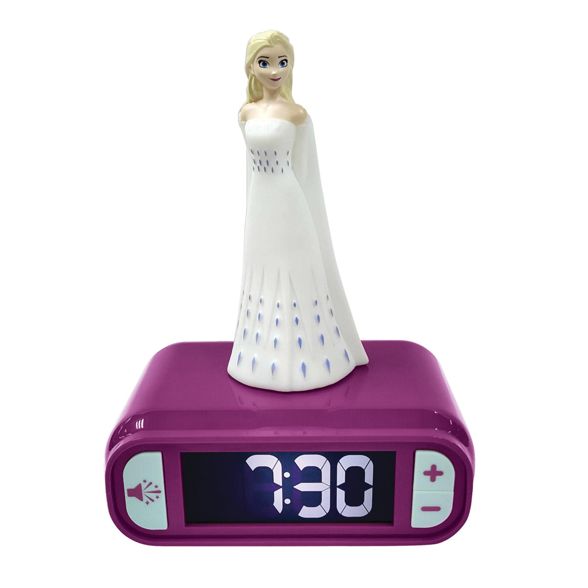 Disney Frozen Elsa Digital Alarm Clock with Nightlight