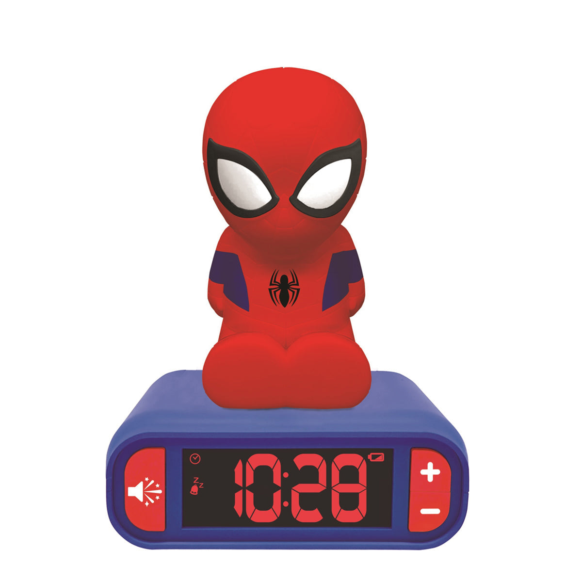 Spiderman Digital Alarm Clock with Nightlight
