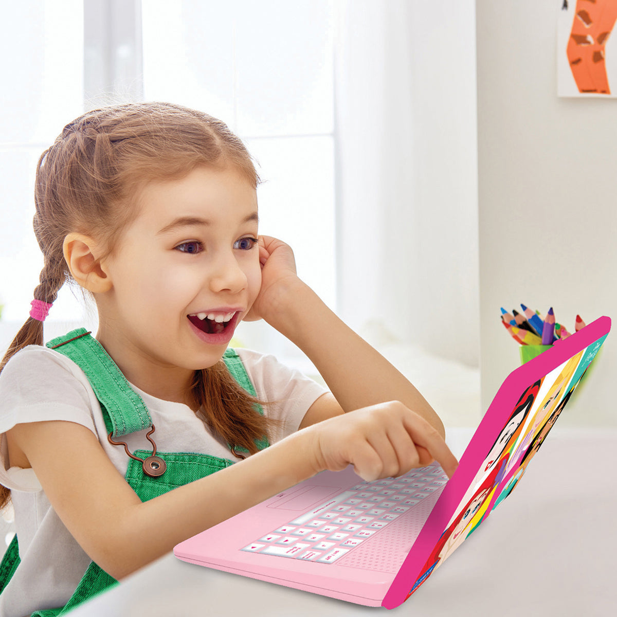 Disney Princess Bilingual Talking Educational Laptop