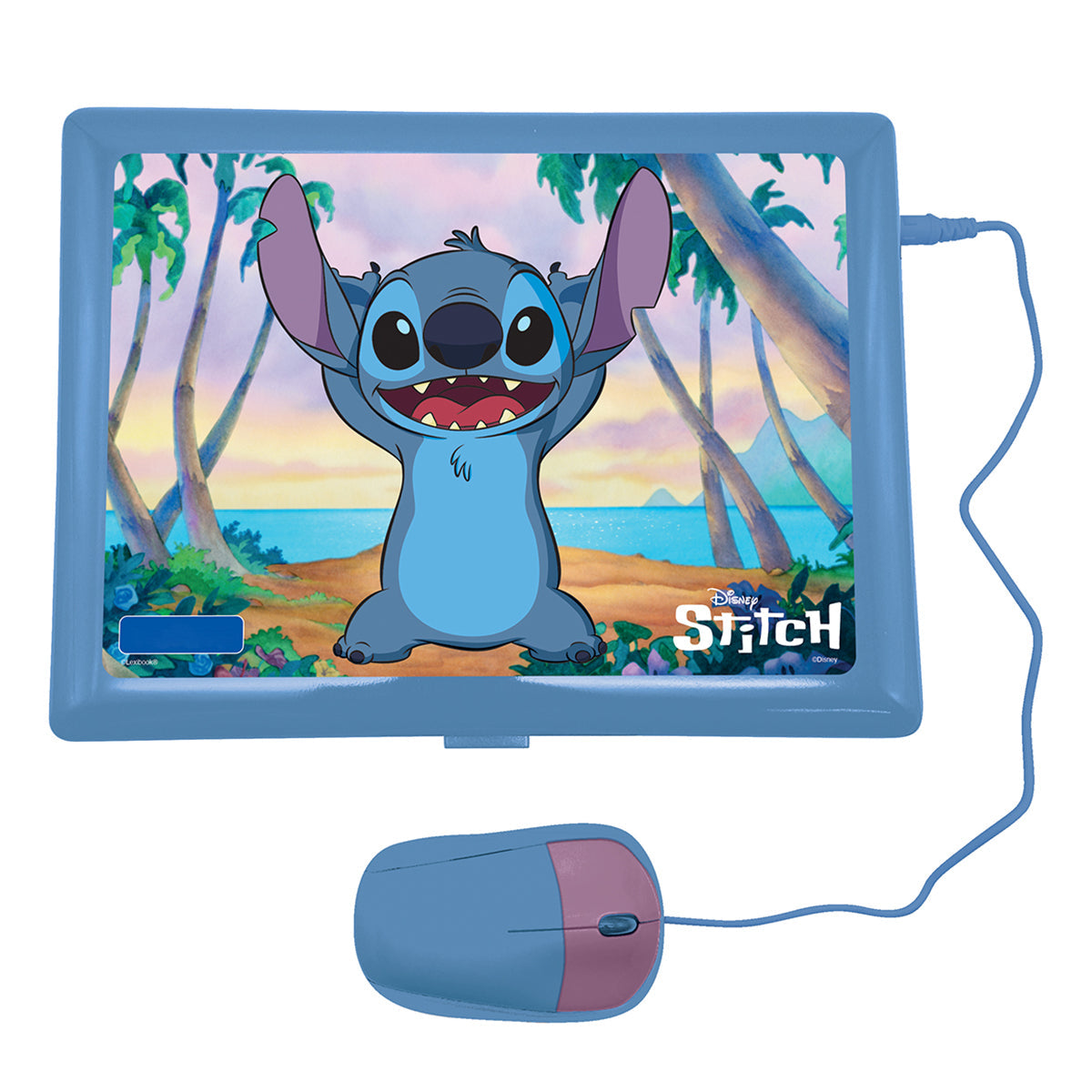Disney Stitch Bilingual Talking Educational Laptop