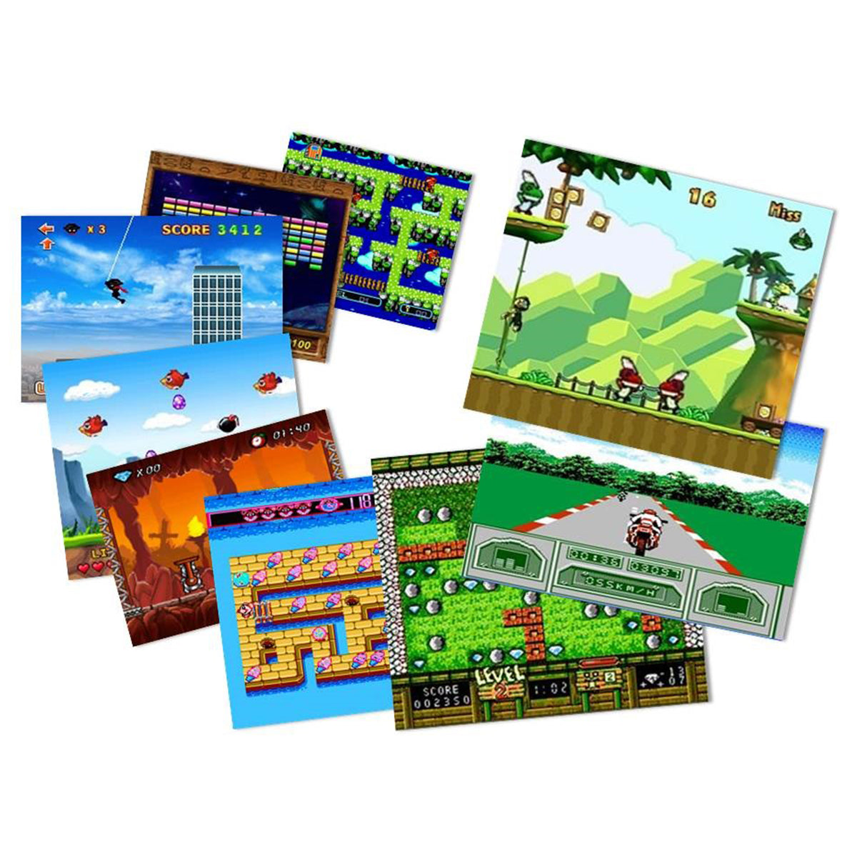 Retro TV Game Console with 300 Games