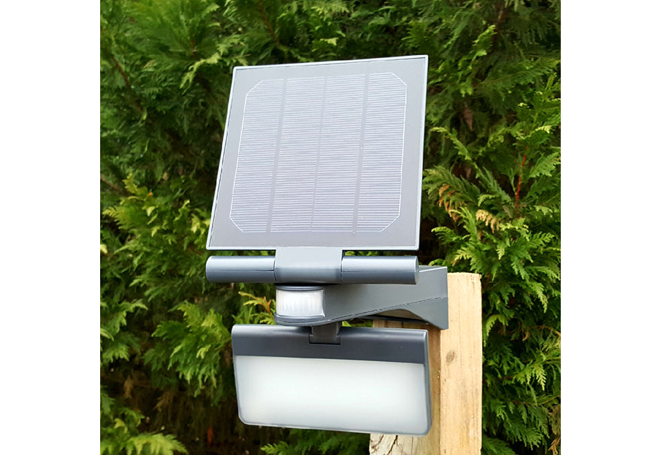 Motion Activated LED Solar Powered Flood Light