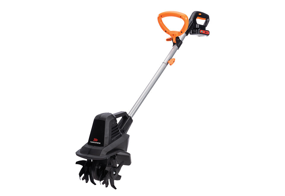 20-Volt 7.5'' Cordless Garden Tiller Cultivator