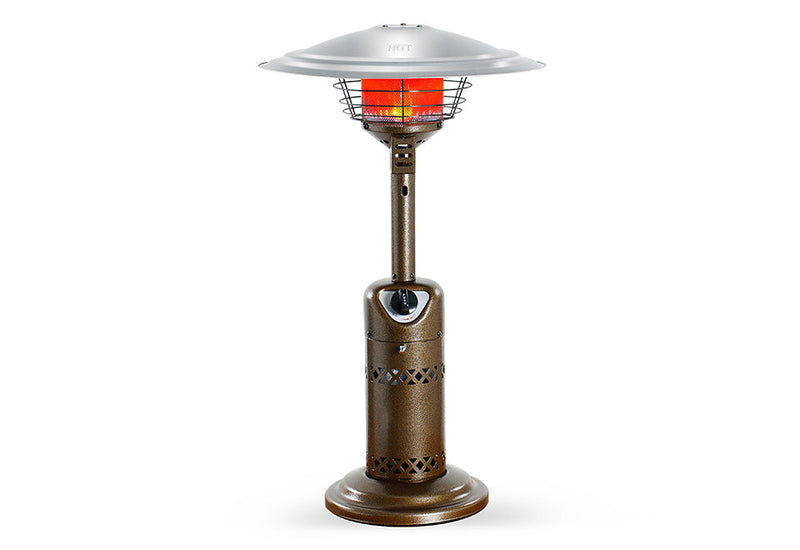 10,000 BTU Bronze Tabletop Patio Heater