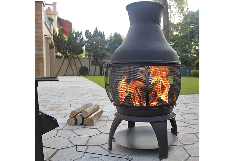 45'' Cast Iron Chiminea