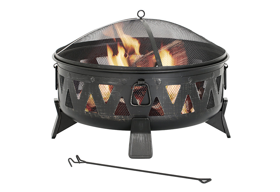 30'' Antique Wood-Burning Fire Pit
