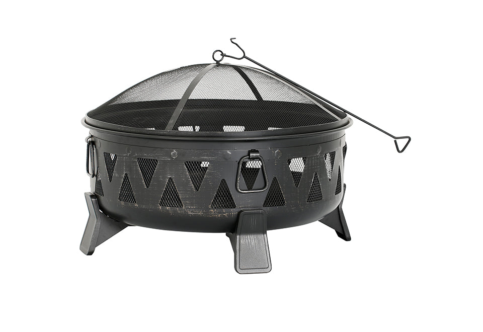 30'' Antique Wood-Burning Fire Pit