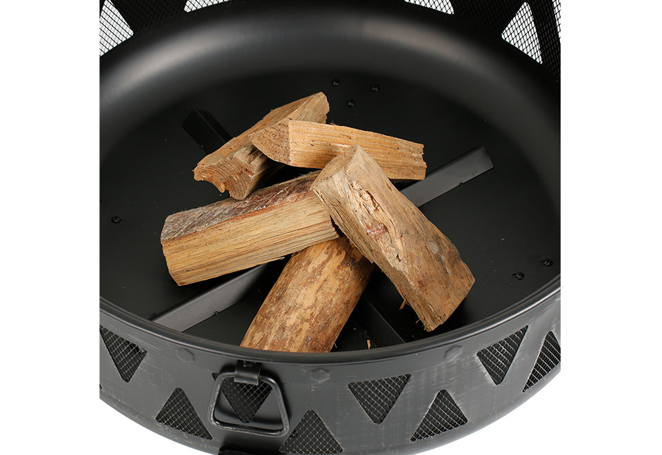 30'' Antique Wood-Burning Fire Pit