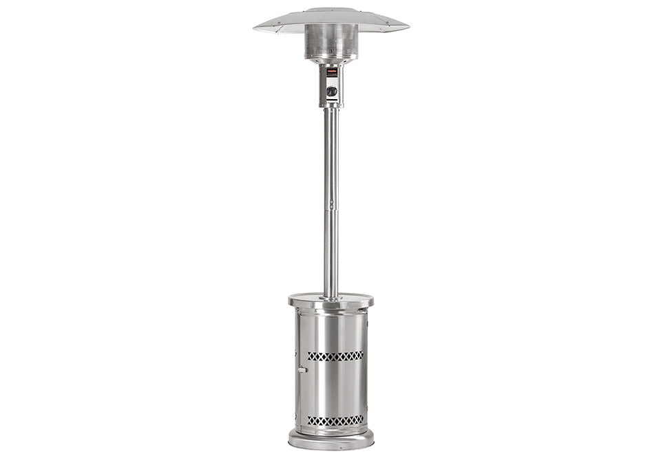 48,000 BTU Stainless Steel Floorstanding Patio Heater