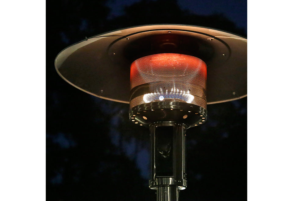 48,000 BTU Stainless Steel Floorstanding Patio Heater