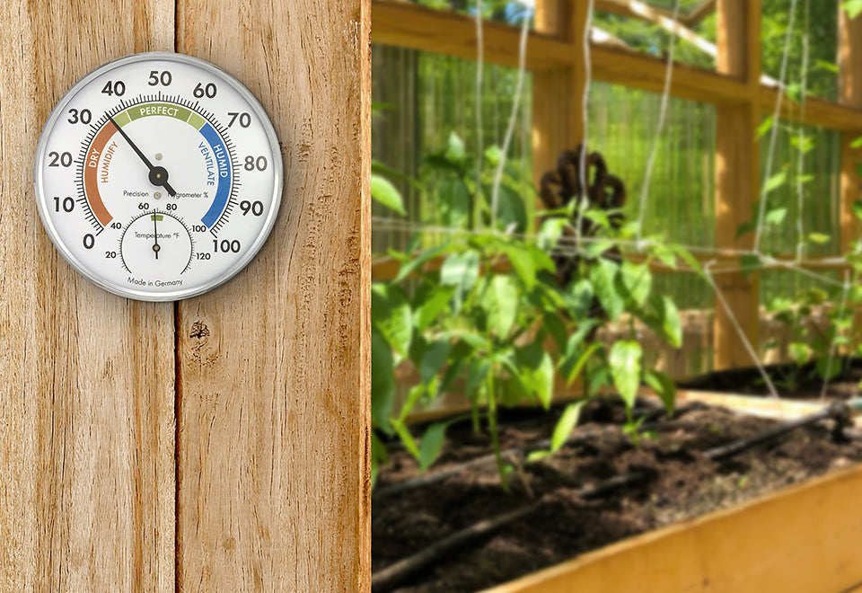 Analog Tablestand Thermo-Hygrometer