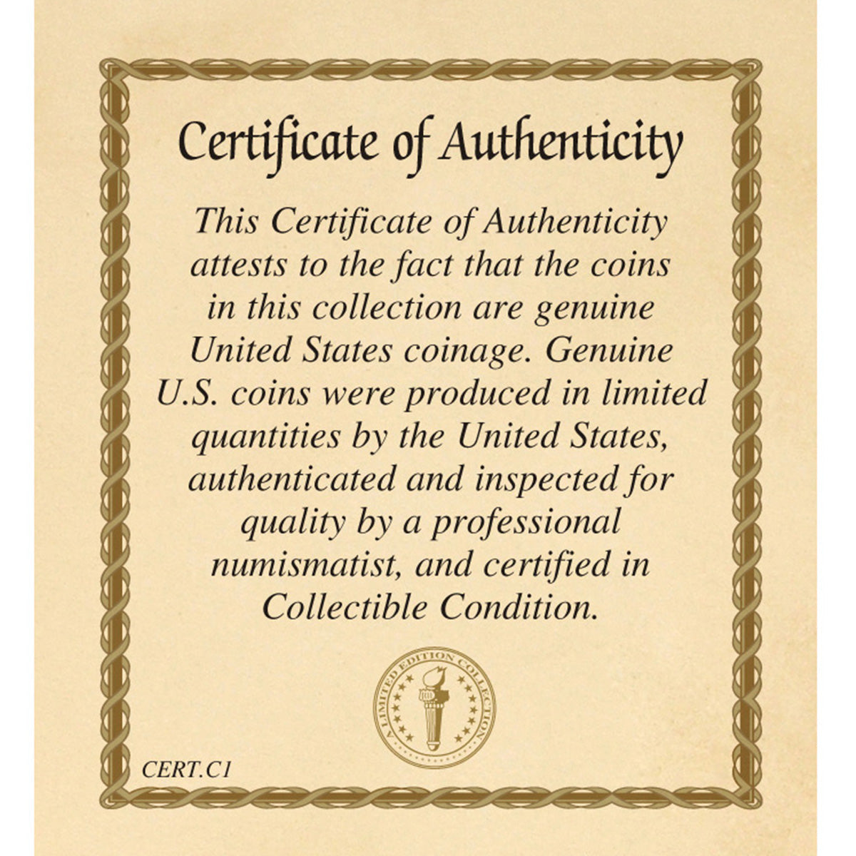 Selectively Gold-Layered Presidential Seal JFK Half Dollar Stainless Steel Silvertone Coin Money Clip