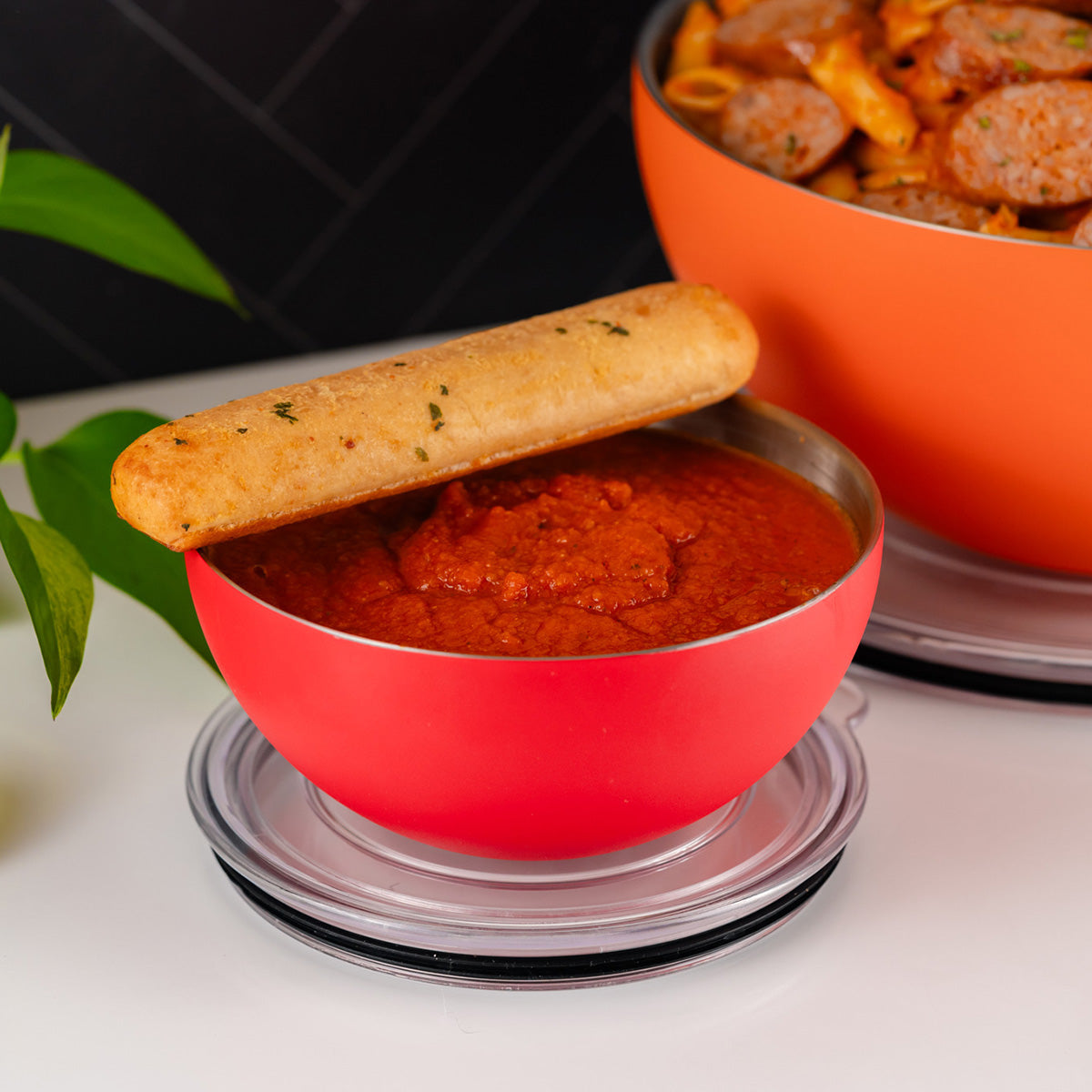 Vacuum-Insulated Serving Bowl