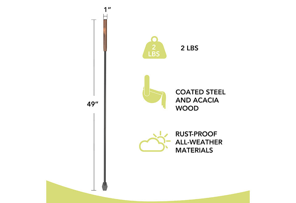 Extendable Fire Poker and Blower
