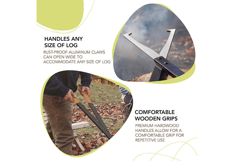 Precision Fire Grabber Tongs