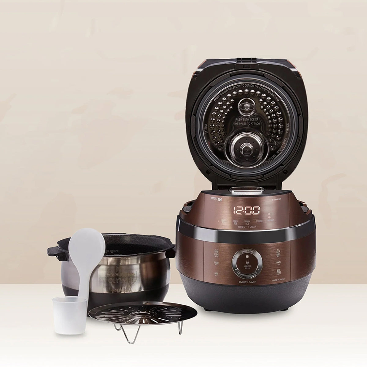 6-Cup Induction Heating Pressure Rice Cooker