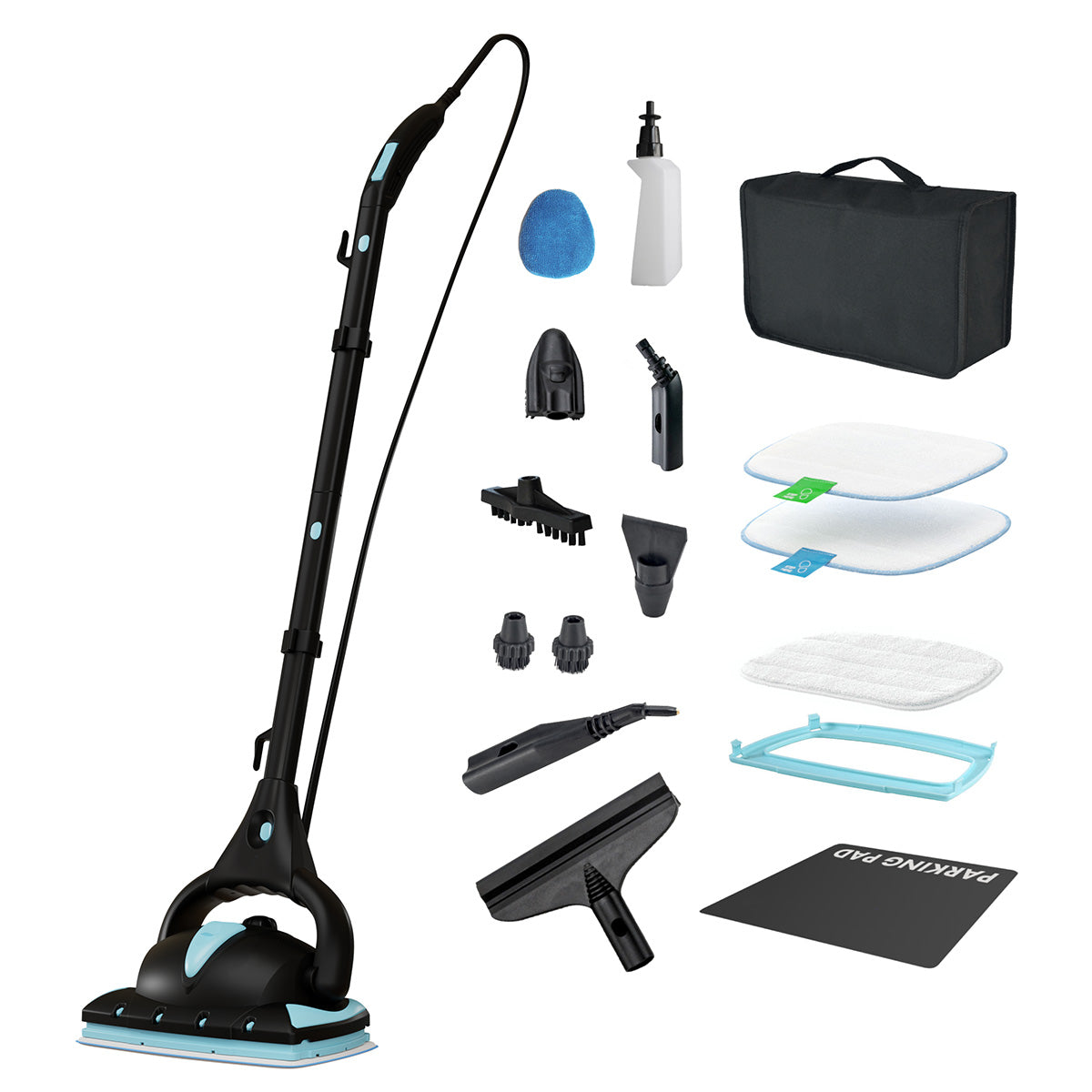 Vapour Pro 18-Piece All-in-One Hybrid Steam Mop and Steam Cleaner