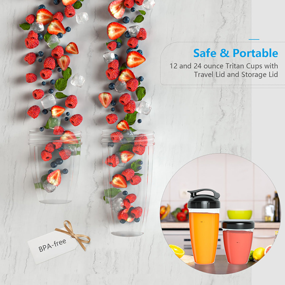 High-Powered Portable Blender
