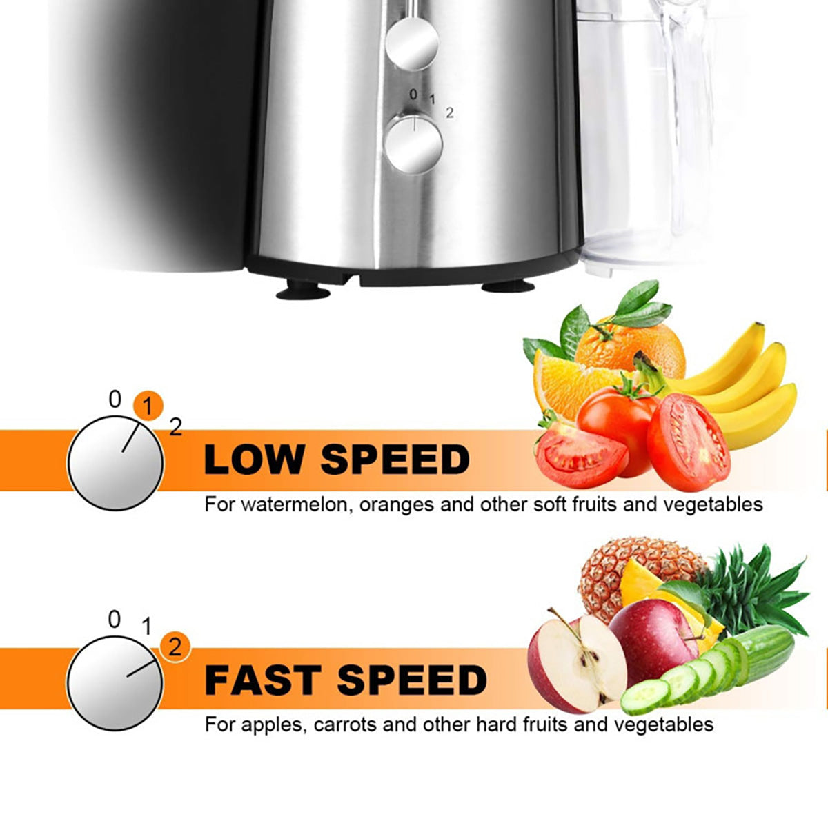 2-Speed Electric Juice Press