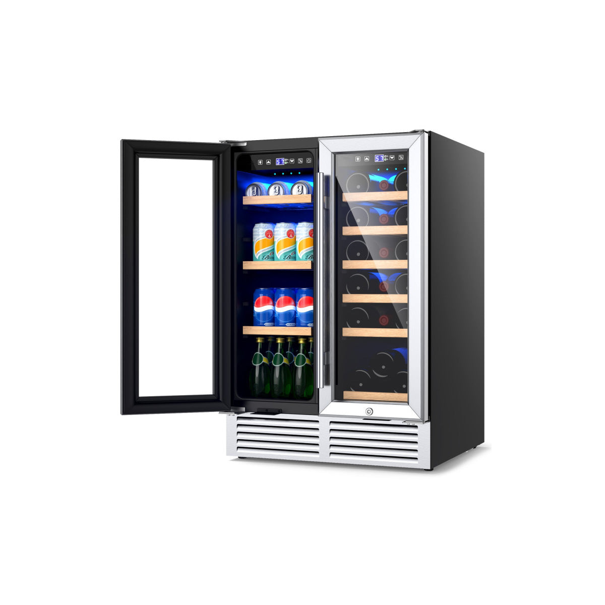24'' Dual Zone Wine and Beverage Cooler