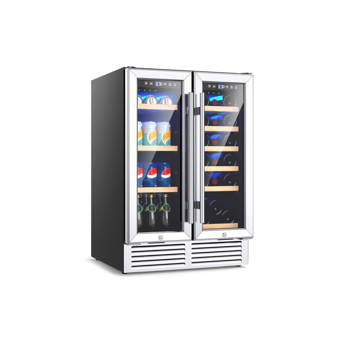 24'' Dual Zone Wine and Beverage Cooler