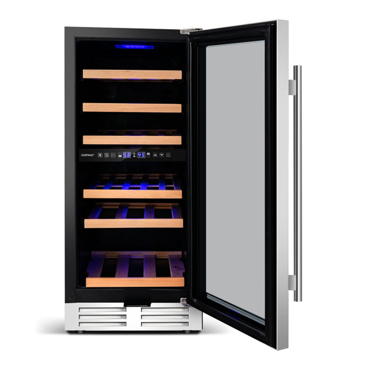 30-Bottle Dual Zone Freestanding Wine Cooler
