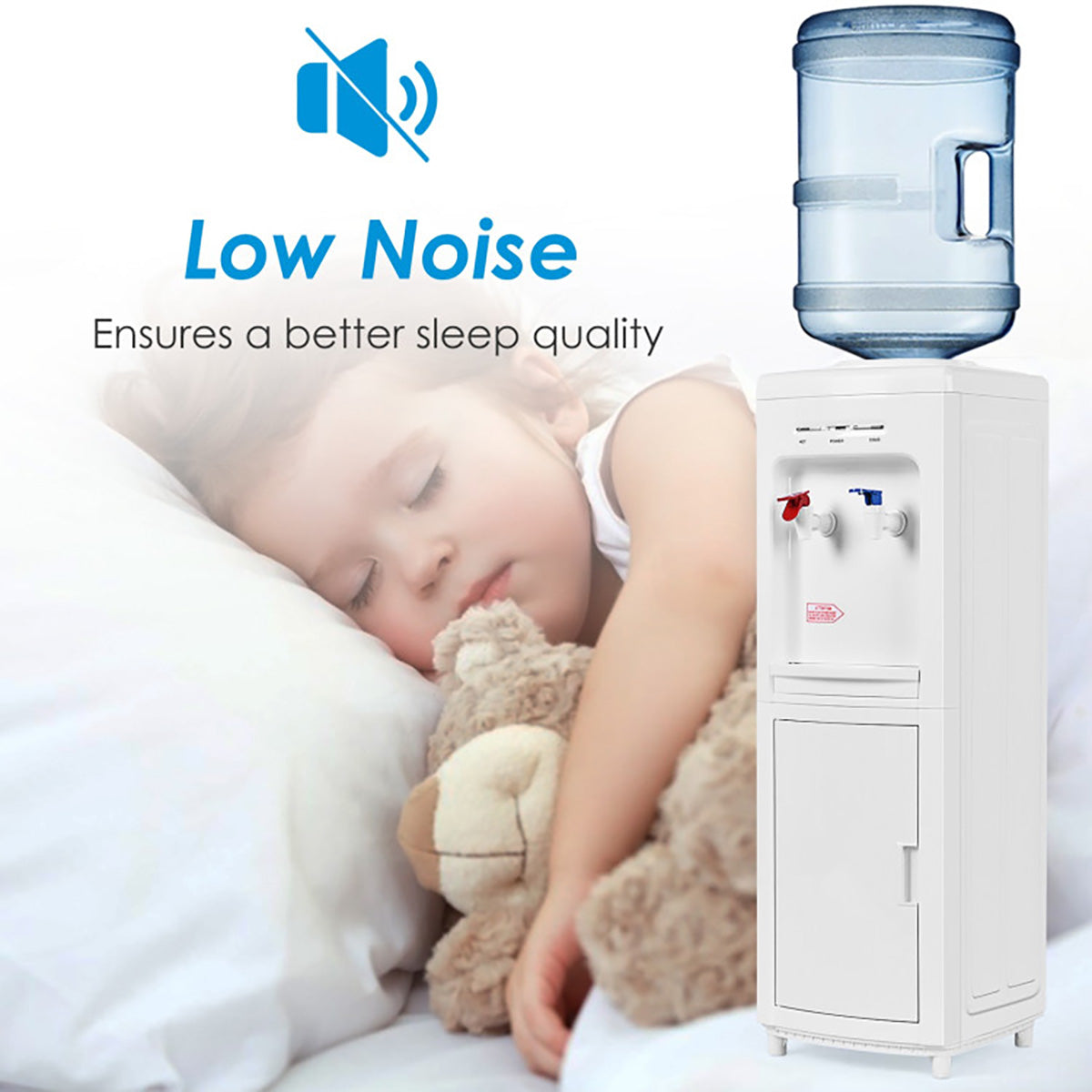 5-Gallon Hot and Cold Water Dispenser