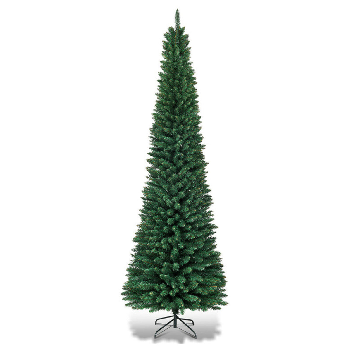 7' Artificial Pencil Christmas Tree