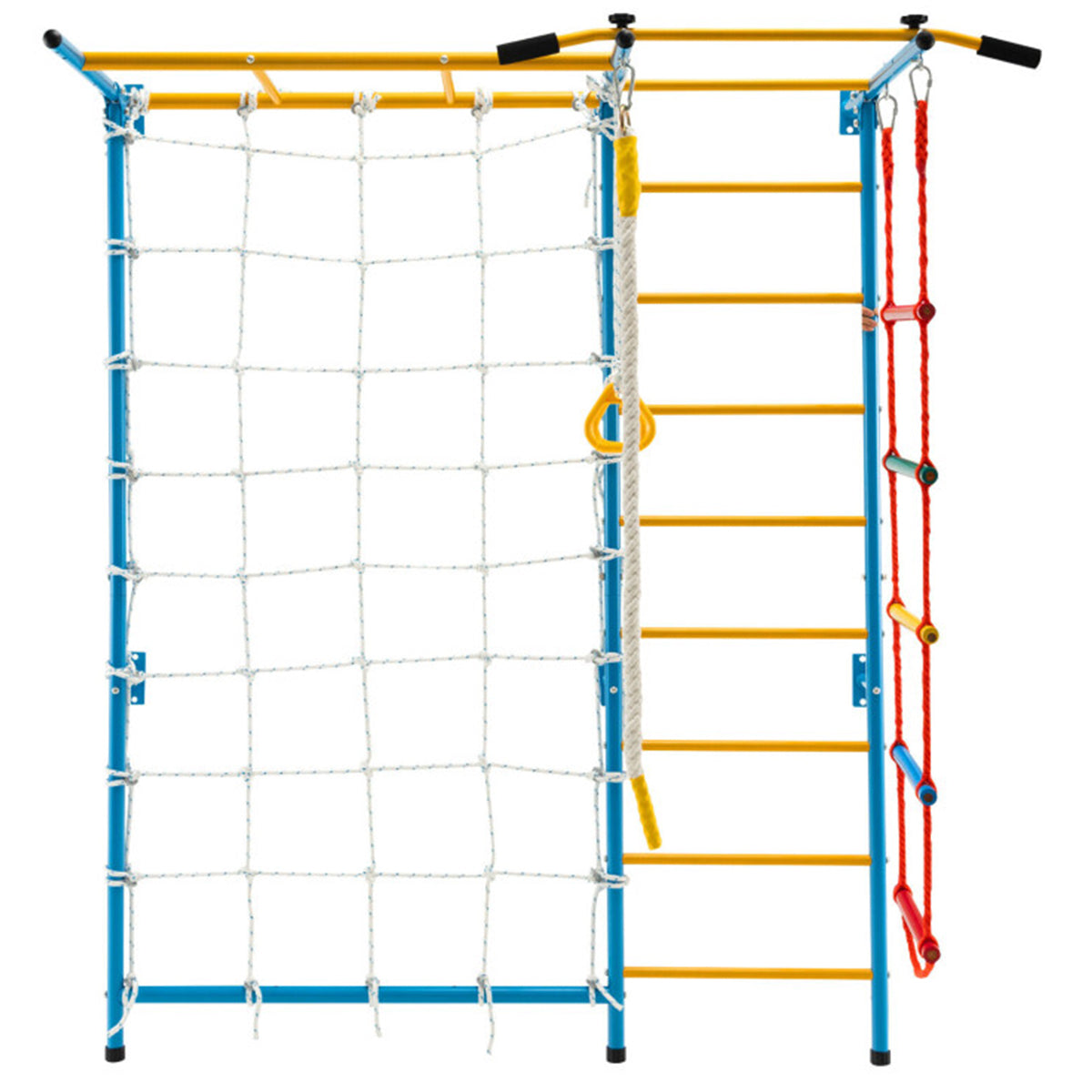 7-in-1 Kids Indoor Swedish Wall Gym Set