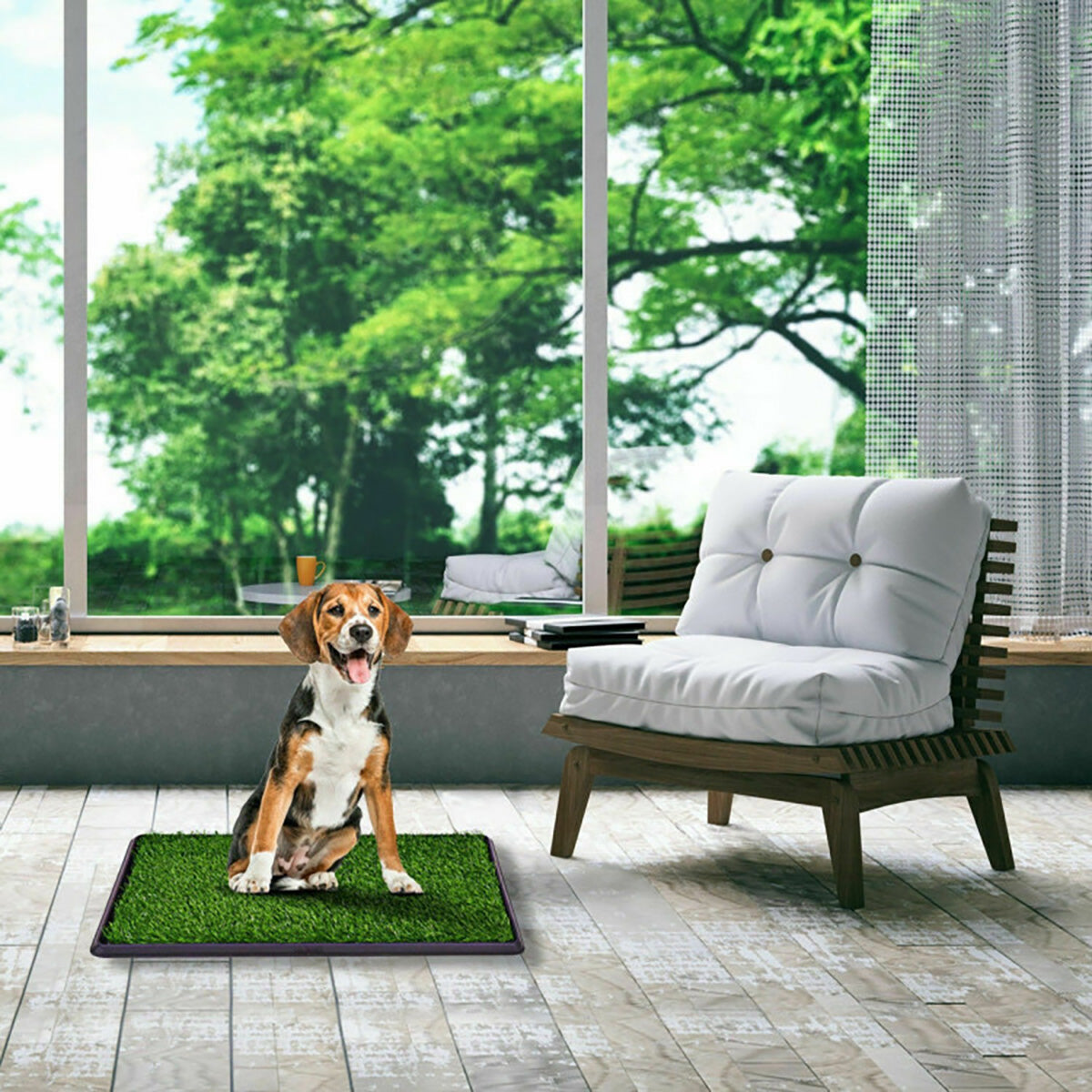 Artificial Grass Puppy Potty Trainer