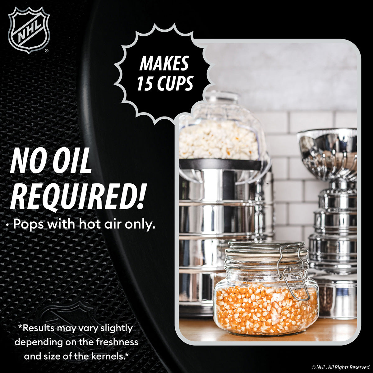 NHL Stanley Cup Popcorn Maker