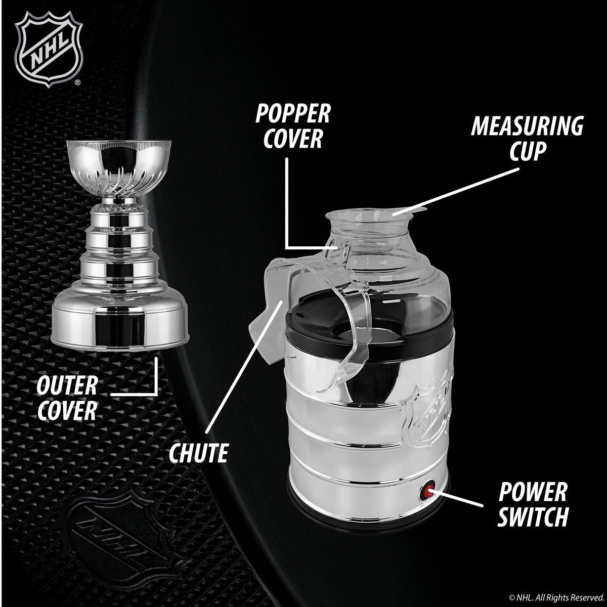 NHL Stanley Cup Popcorn Maker