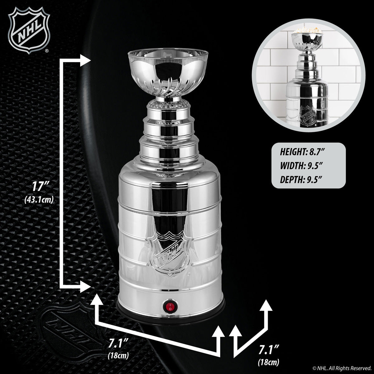 NHL Stanley Cup Popcorn Maker
