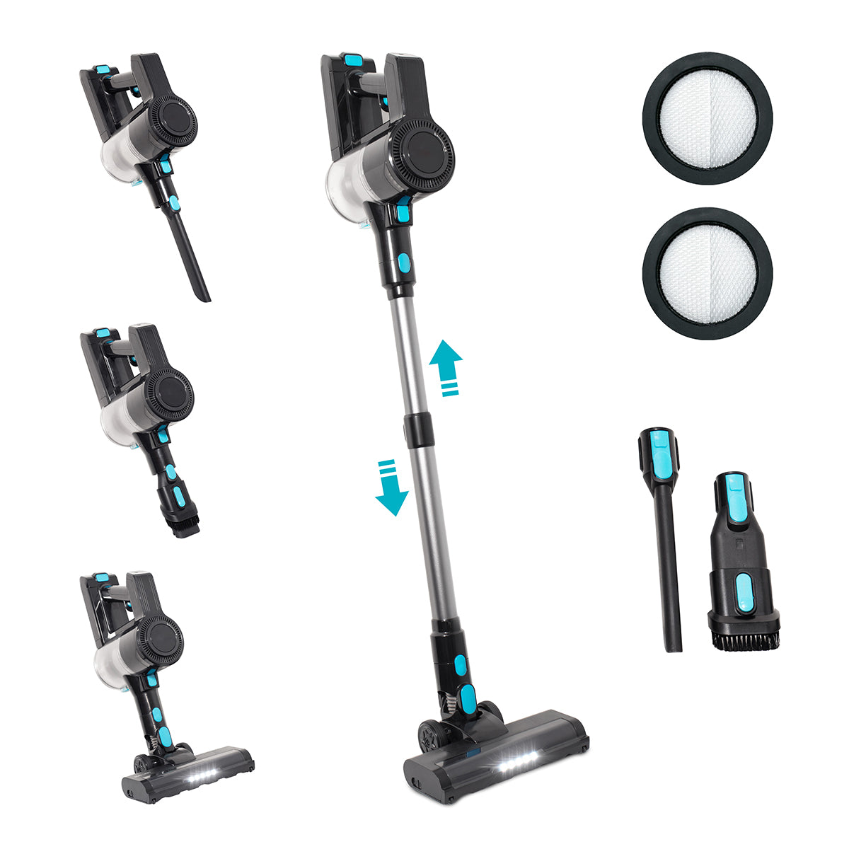 6-in-1 Cordless Stick Vacuum