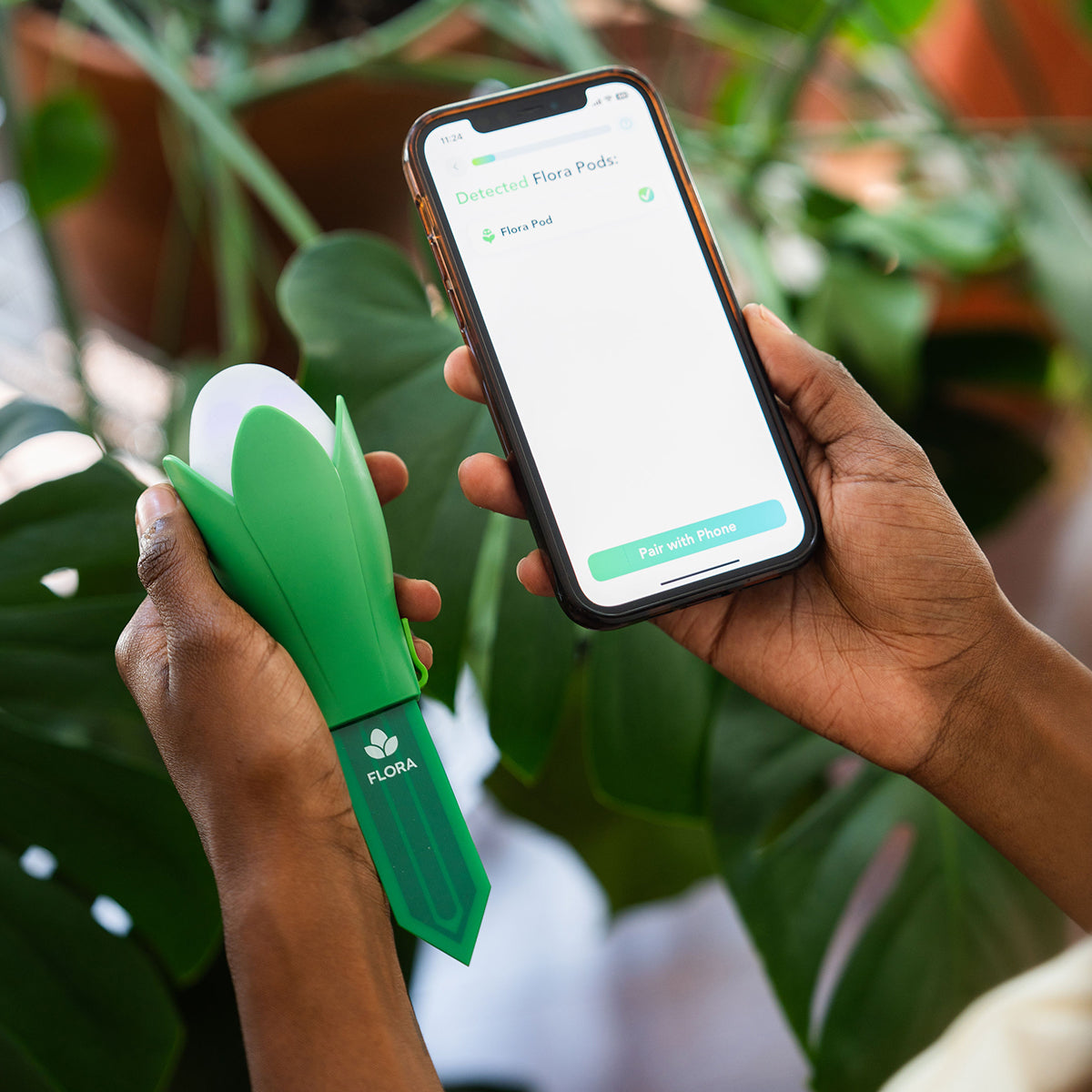 Flora Pod™ Smart Plant Monitor