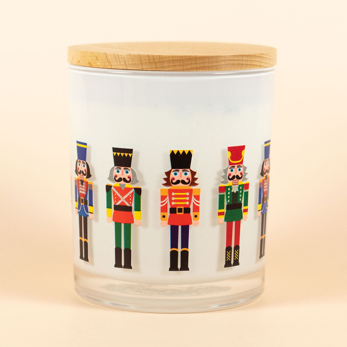 Christmas Printed Candles (3 Pack)