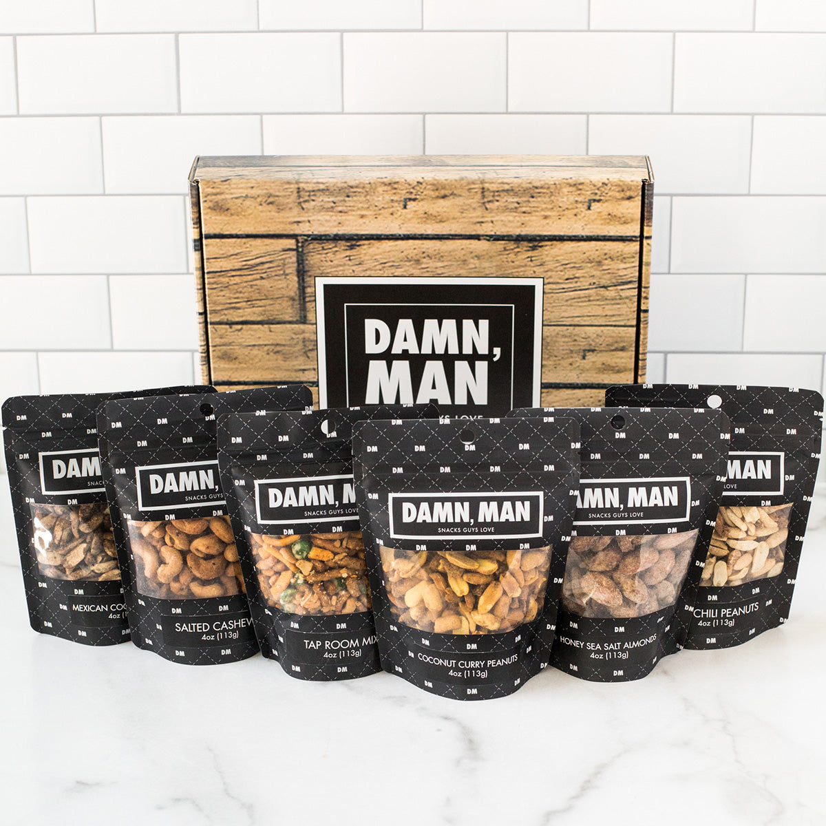 Damn, Man Manly Mixed Gourmet Nut Box